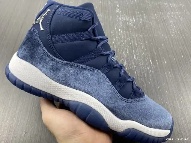 Cheap Velvet Jordan Midnight Air Navy WMNS 11 AR0715-441 0519